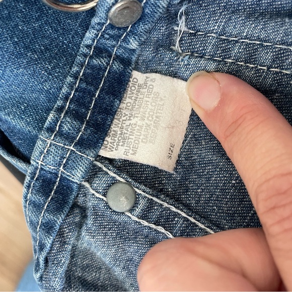 Vintage 80/90s kids Osh Kosh Denim Overalls - Picture 4 of 4